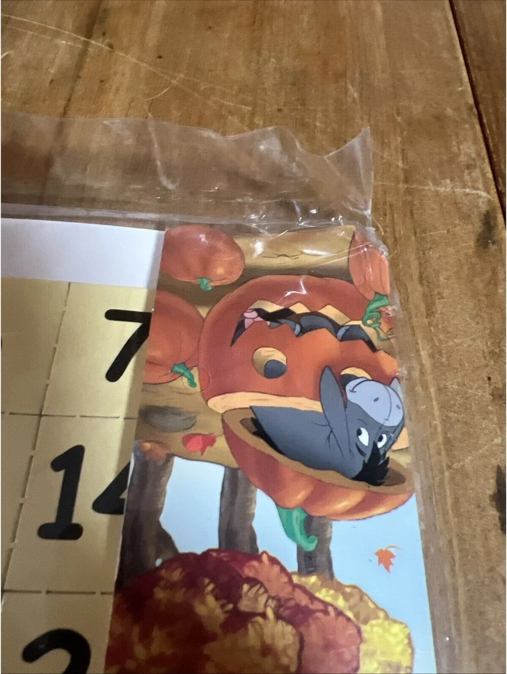 Disney Winnie the Pooh Perpetual Calendar Magnetic Cardboard New Factory Sealed